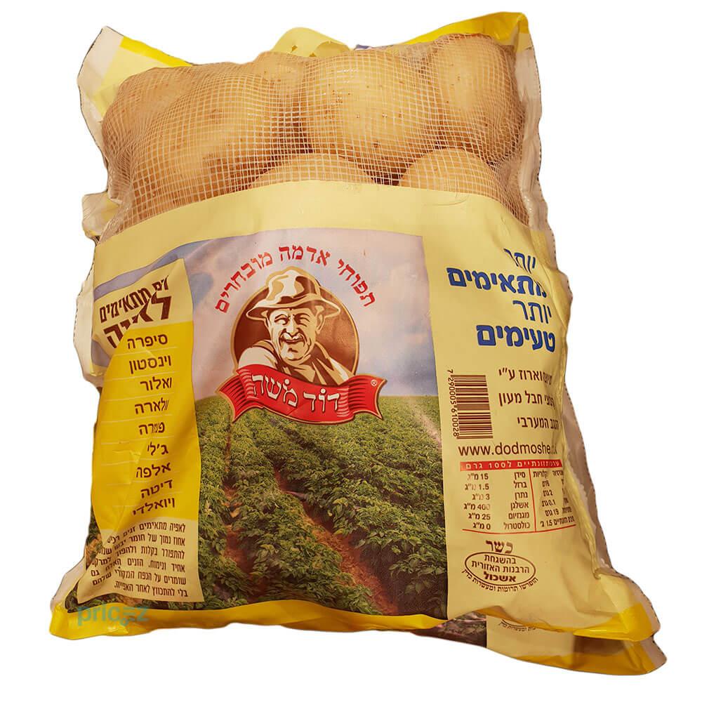 תפוח אדמה לבן ארוז 